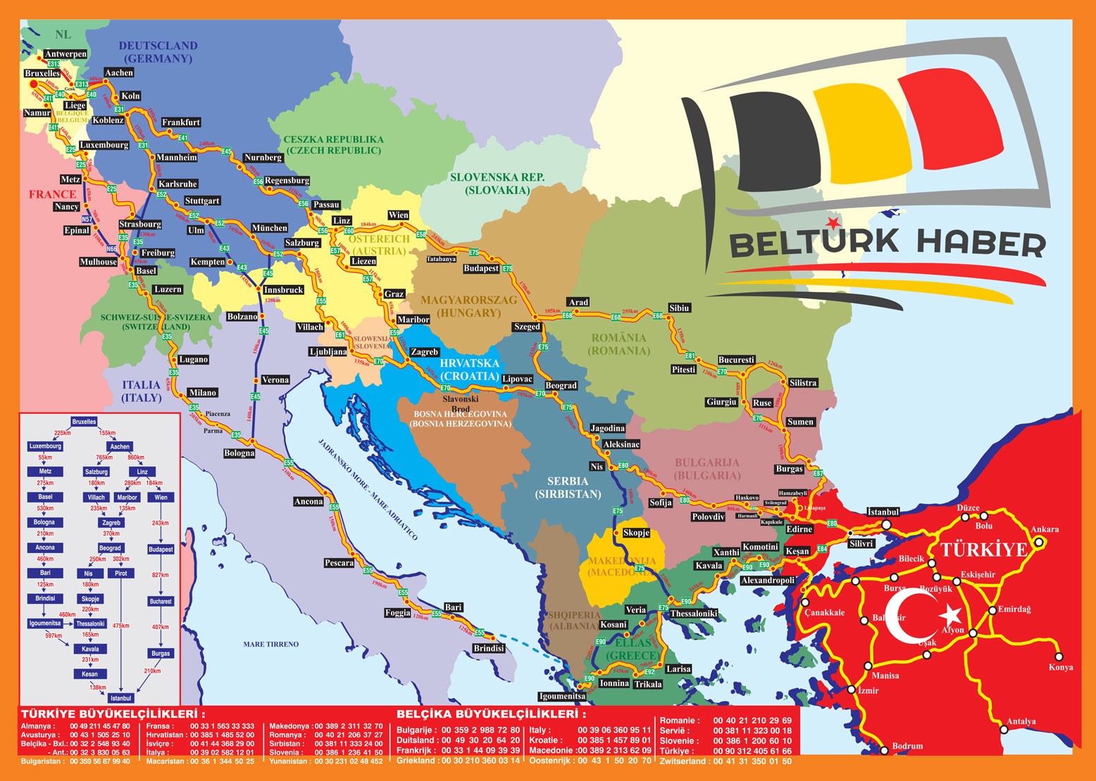 Sila Yolu Haritalari