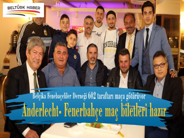 Anderlecht- Fenerbahçe maç biletleri hazır