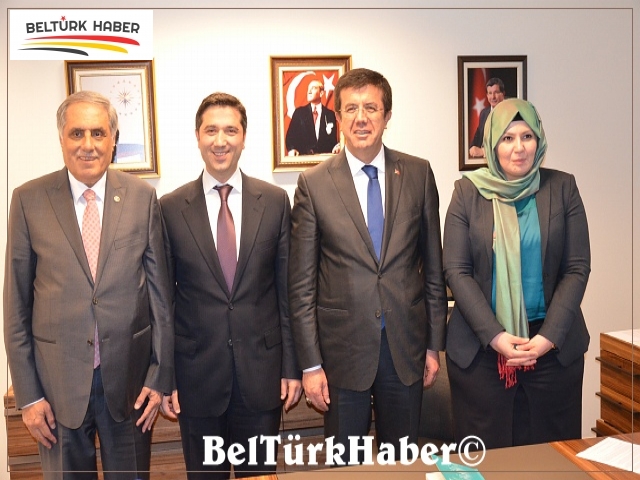 BAKAN ZEYBEKCİ, AK PARTİ BRÜKSEL OFİSİNİ ZİYARET ETTİ