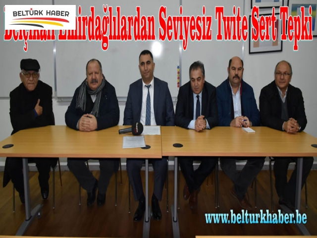 Belçikalı Emirdağlılardan Seviyesiz Twite Sert Tepki