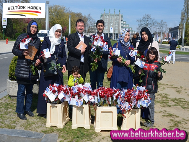 BELÇİKA'YI GÜL PEYGAMBERİ İLE TANIŞTIRDILAR