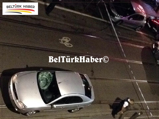 Helmet Caddesinde üzücü kaza