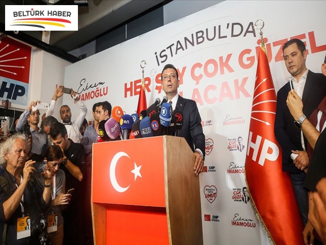 İBB Başkanlığı seçimini İmamoğlu kazandı