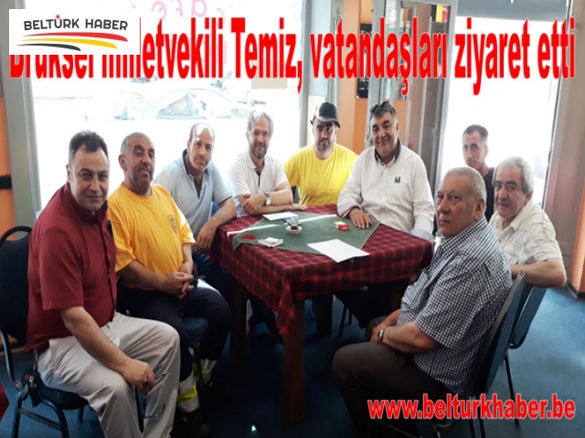Milletvekili Temiz, vatandaşları ziyaret etti