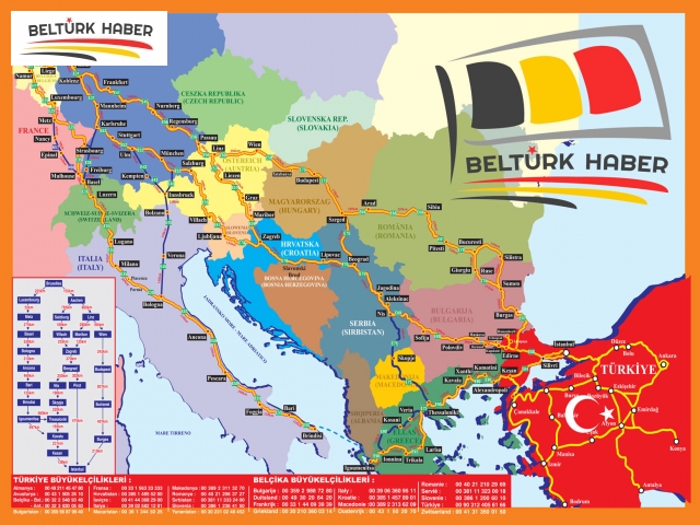 Sılayolu Haritanız BelTurkHaber'den