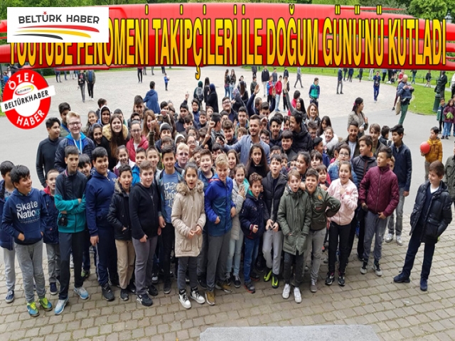 YOUTUBE FENOMENİ DOĞUM GÜNÜ'NÜ TAKİPÇİLERİ İLE KUTLADI