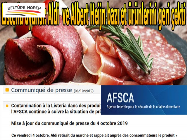 Listeria uyarısı: Aldi ve Albert Heijn bazı et ürünlerini geri çekti