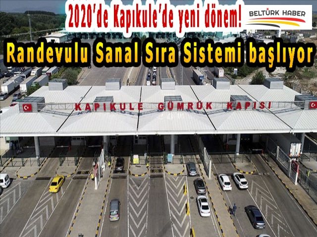 2020’de Kapıkule’de yeni dönem