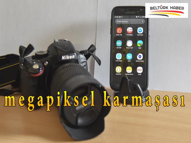Telefon ve profesyonel makinelerde megapiksel karmaşası