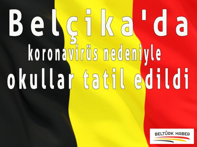 Belçika'da Kovid-19 nedeniyle okullar tatil edildi