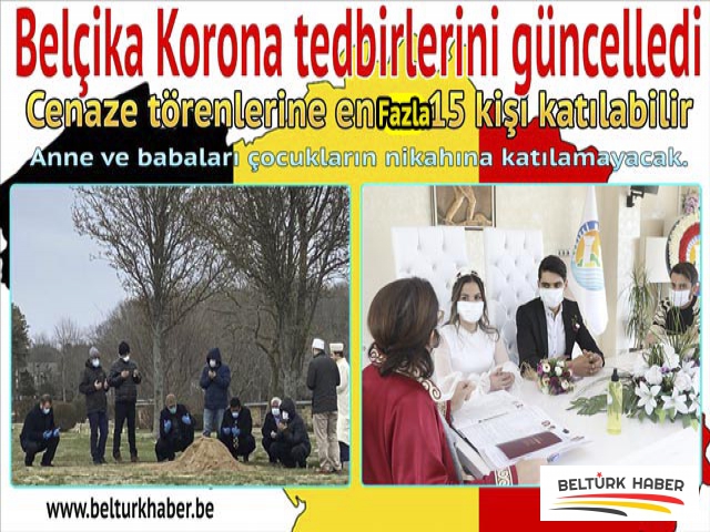 Belçika Korona tedbirlerini güncelledi