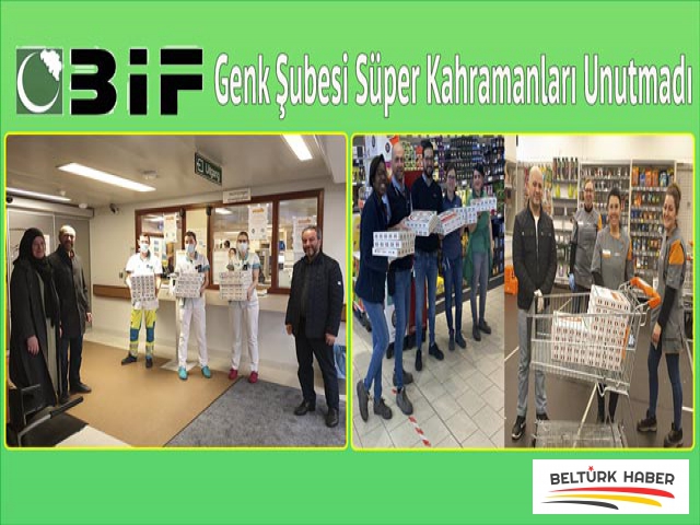 BİF Genk Şubesi Süper Kahramanları Unutmadı