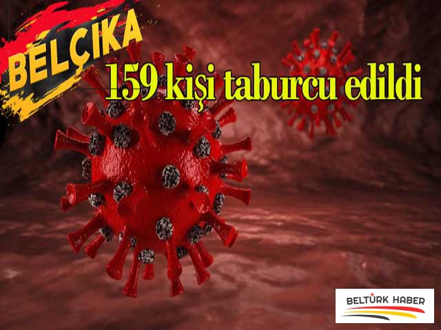 Belçika'da 159 kişi daha taburcu edildi