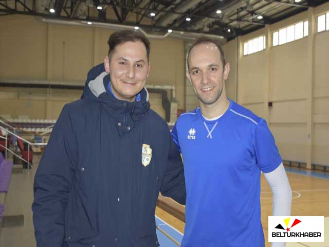 Belçika'nın şampiyon futsal takımı,kamp için Afyonkarahisar'ı tercih etti