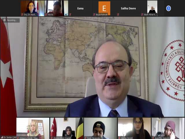 Eğitim Diplomasisi seminerlerinin konuğu Dr. Serdar Çam oldu