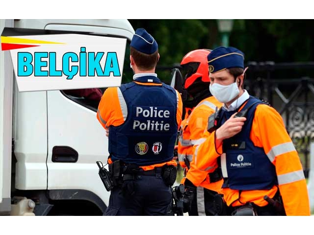 Belçika'da "Özgürlük Konvoyu"na karşı yoğun önlemler alındı