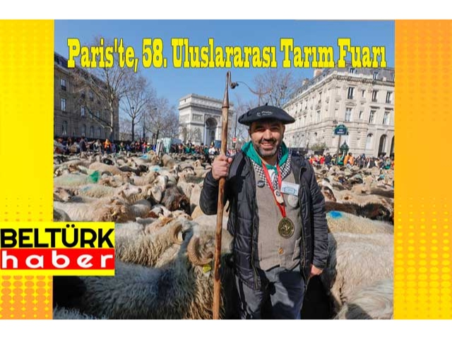 Paris'in en ünlü caddesini koyunlar doldurdu