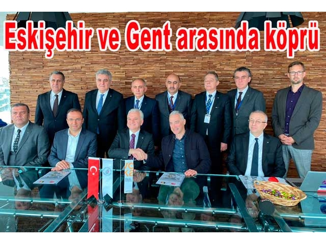 Eskişehir ve Gent arasında köprü