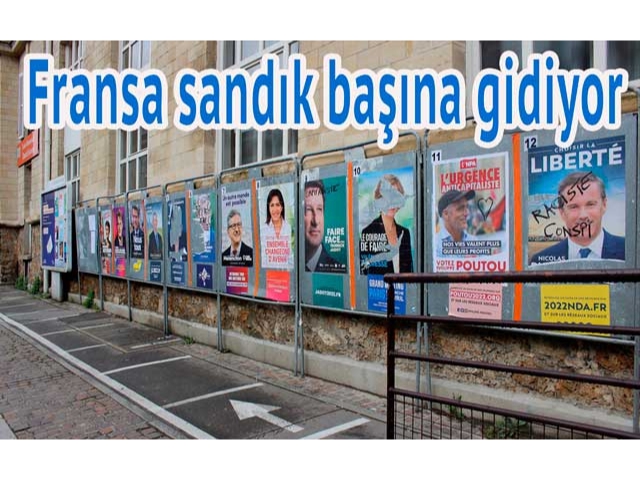 Fransa cumhurbaşkanını seçmek için sandık başına gidiyor