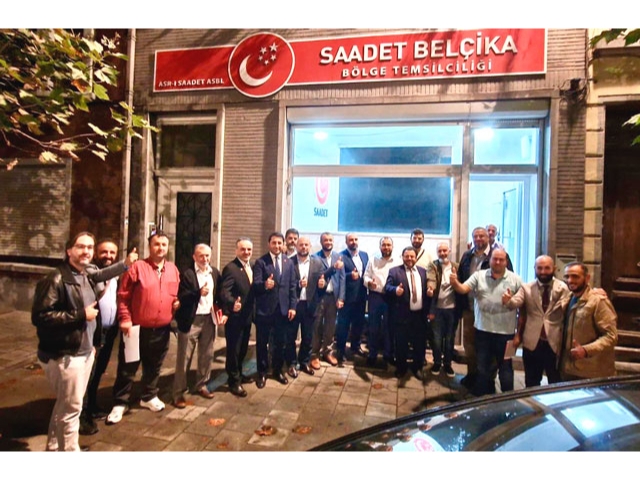 Saadet avrupa bölge başkanları Brüksel'de toplandı