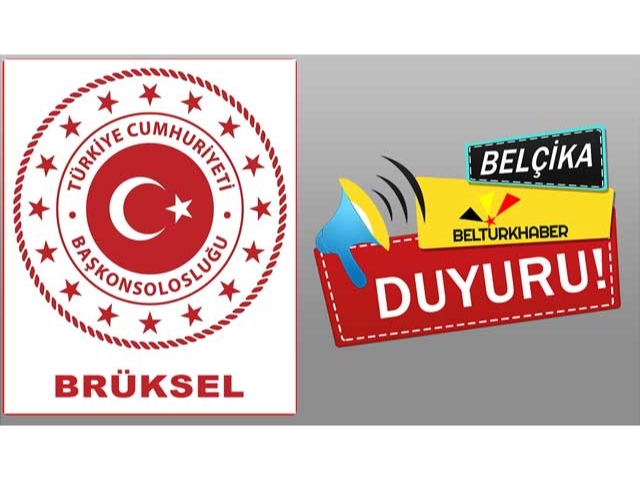 Brüksel Başkonsolosluğuna Posta yoluyla Doğum Bildirimi yapılabilecek