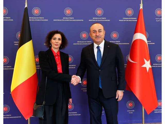 Belçika Dışişleri Bakanı Lahbib, Türkiye'de