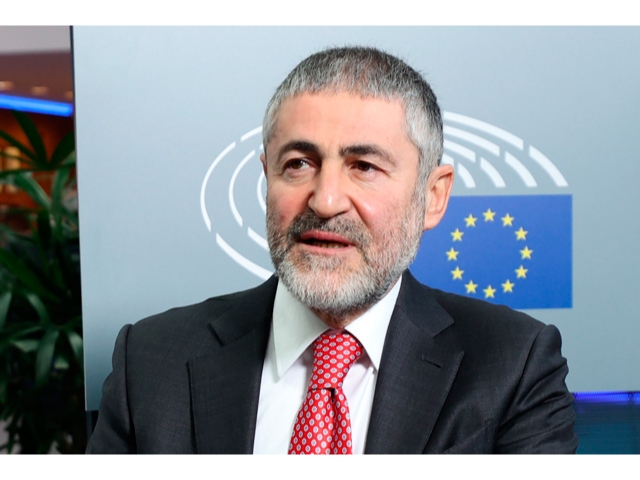 Hazine ve Maliye Bakanı Nureddin Nebati, Brüksel’de
