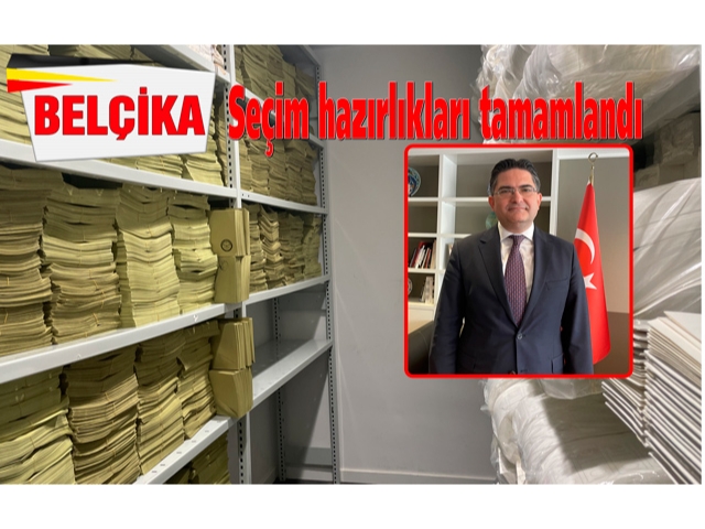 Belçika'da seçim hazırlıkları tamamlandı