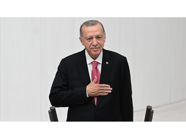 Cumhurbaşkanı Erdoğan, TBMM’de yemin etti