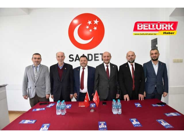 Saadet Partisi Bursa Milletvekili Mehmet Atmaca Brüksel'de