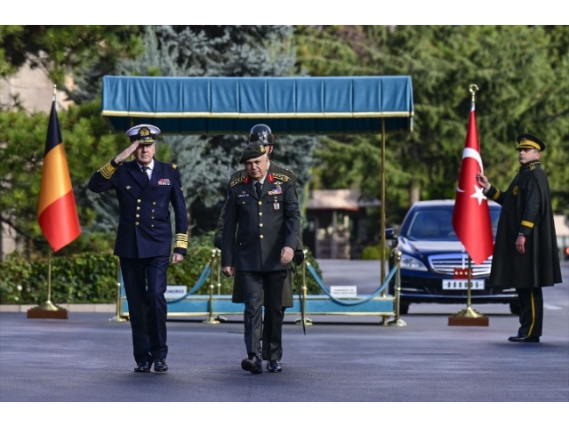 Genelkurmay Başkanı Gürak, Belçikalı mevkidaşıyla görüştü