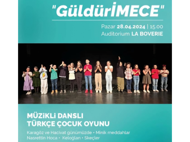 BİNFİKİR ÇOCUK TİYATROSU GüldürİMECE OYUNUYLA LIEGE’DE