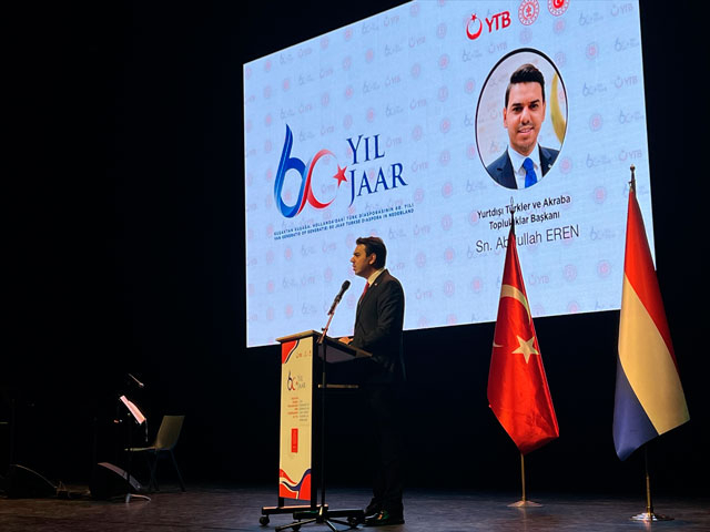 YTB Başkanı Eren,Hollanda’daki Türk Toplumunun 60 Yılı Adeta Bir Başarı Hikayesidir