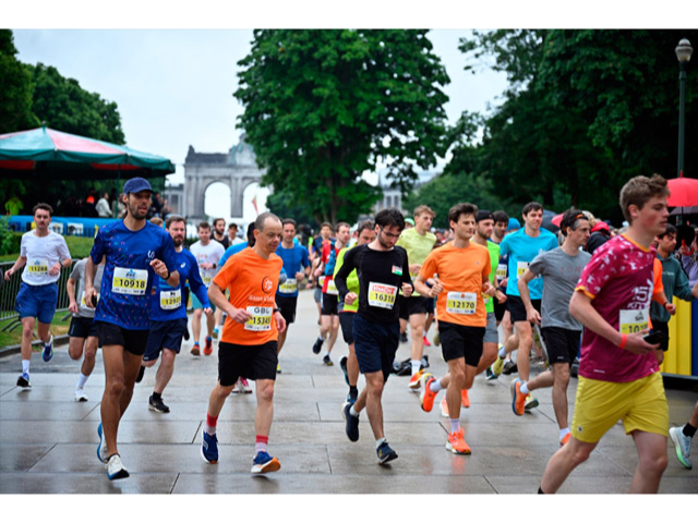 20 kilometrelik Brüksel Maratonu Koşuldu