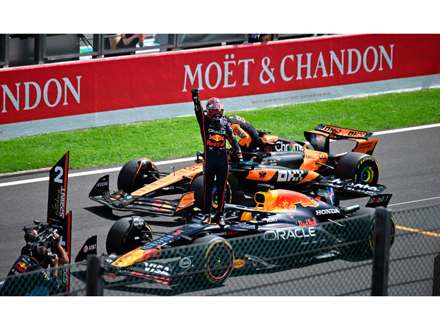 Formula 1 Belçika Grand Prix'sinde sprint yarışını Max Verstappen kazandı