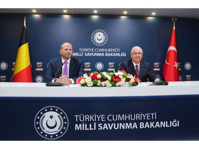 Milli Savunma Bakanı Güler, Belçika Savunma Bakanı Francken ile görüştü