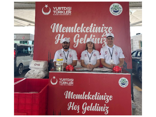 YTB'den Sınır Kapılarında “Karşılama ve Uğurlama” Hizmeti
