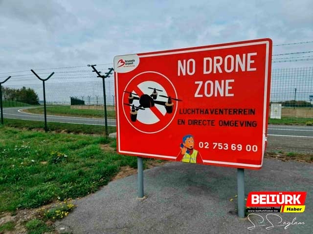 Belçika'da 1 Kasım'dan bu yana 213 dron faaliyeti tespit edildi