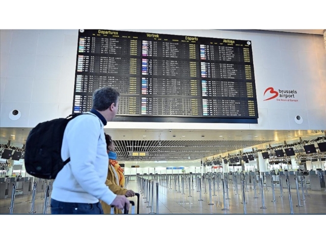 Brüksel Havalimanı'nda bu yıl grev nedeniyle 2 bin 395 uçuş iptal edildi