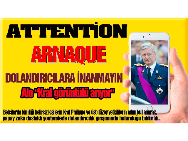 Belçika Savcılığı, "Kral görüntülü arıyor" izlenimi veren dolandırıcılığa karşı uyardı
