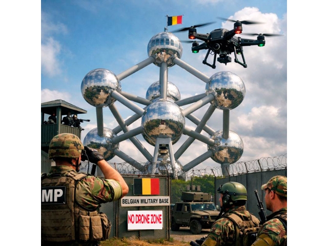 Belçika'da Eylül 2025'ten bu yana 558 şüpheli dron tespit edildi