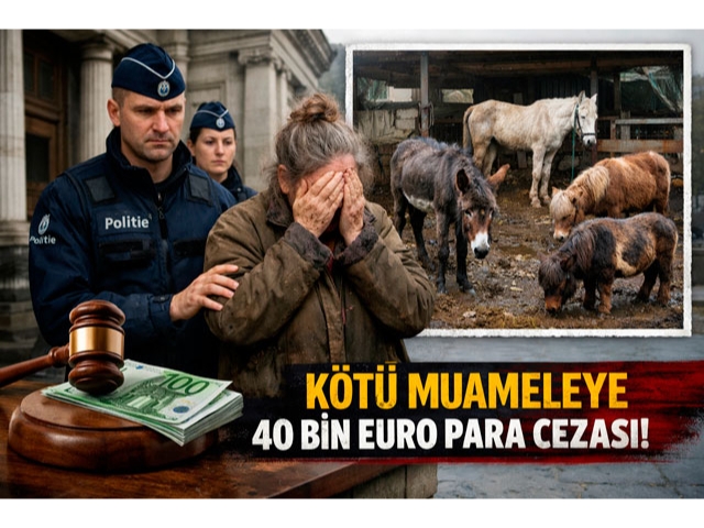Belçika'da hayvanlara kötü muamele eden kişiye 40 bin avro ceza kesildi