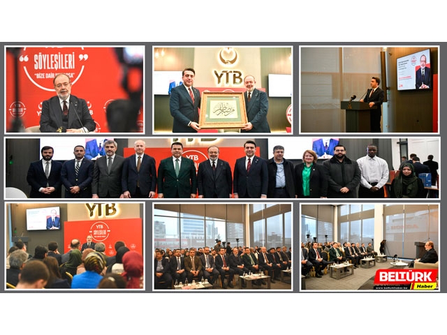 YTB SÖYLEŞİLERİ PROGRAMININ İLK KONUĞU PROF. DR. MEHMET GÖRMEZ OLDU