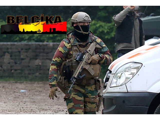 Belçika'da askerler, Yahudilerin yoğun bulunduğu alanları korumak için sokağa iniyor