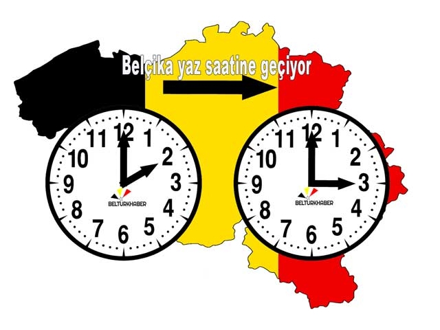 Belçika’da Yaz Saati Uygulaması Bu Cumartesi Gecesi Başlıyor