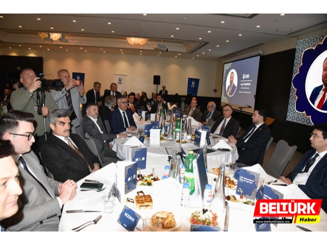 Uluslararası Demokratlar Birliği, Brüksel'de iftar programı düzenledi