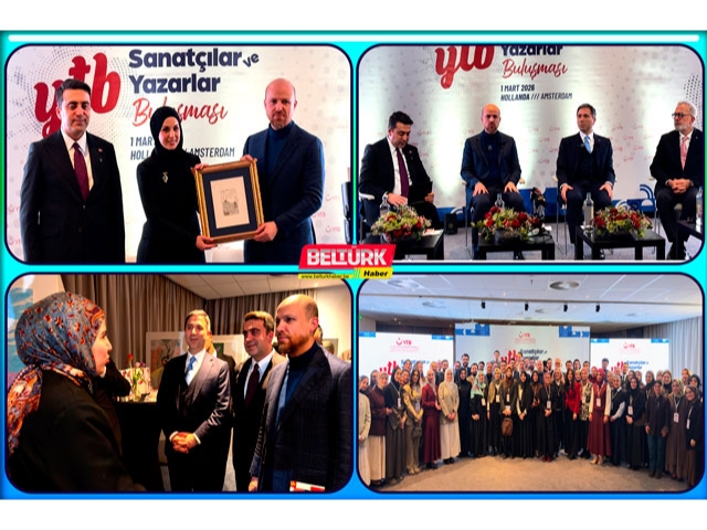 YTB Avrupa’daki Sanat Dünyasını Amsterdam’da Bir Araya Getirdi