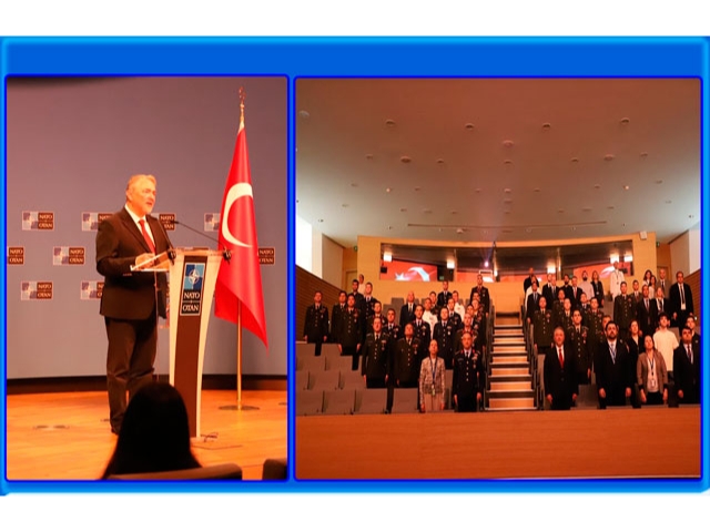 15 Temmuz şehitleri NATO Karargahı'nda düzenlenen törenle anıldı