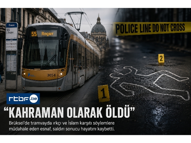 Brüksel'de ırkçı ve İslam karşıtı ifadeler kullanan kişiye müdahale eden esnaf uğradığı saldırı sonucu öldü