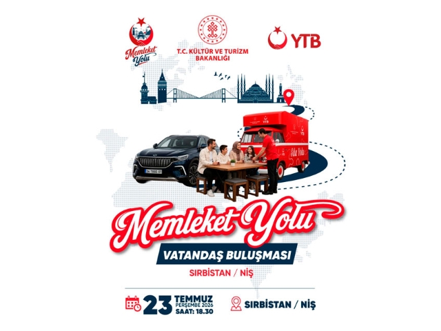 YTB, Sırbistan'ın Niş kentinde gurbetçilerle buluşacak